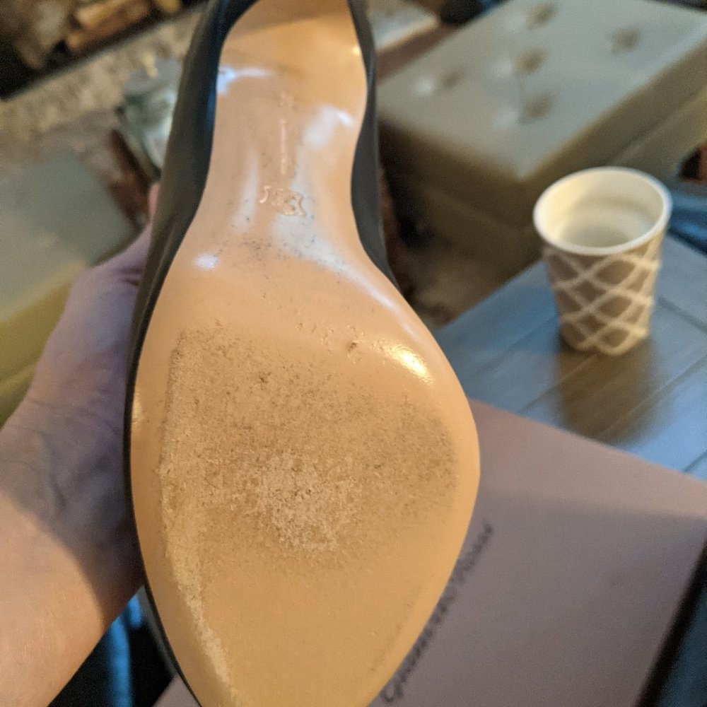 Leather open toe booties